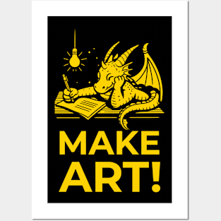 make art! Posters and Art